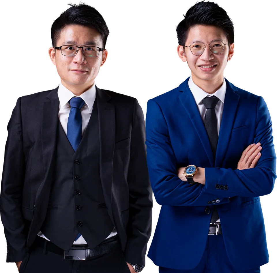 Ng Yan Fei and Lee Vern Sen, founding partners of Yan Fei, Vern & Partners